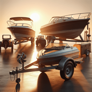 types of boat trailers