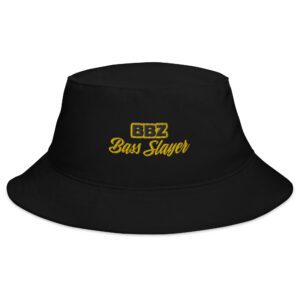 bucket hat i big accessories bx003 black front 6708b2cead807